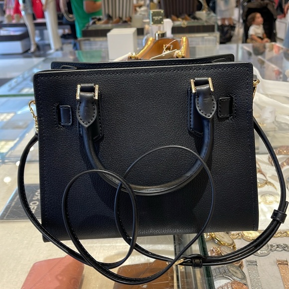 Michael Kors
Hamilton Small Satchel Leather
Color: Black Multi 
NWT - Picture 12 of 16